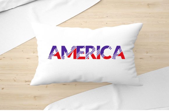America Patriotic Flag