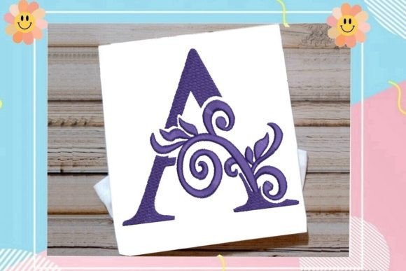 Beautiful Letter A Monogram