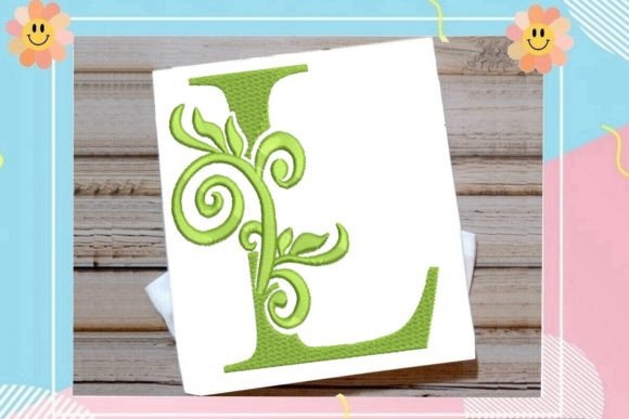 Beautiful Letter L Monogram