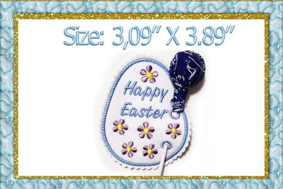 Easter Egg Feltie ITH
