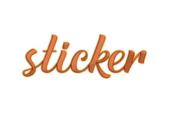 Sticker Embroidery Design Review